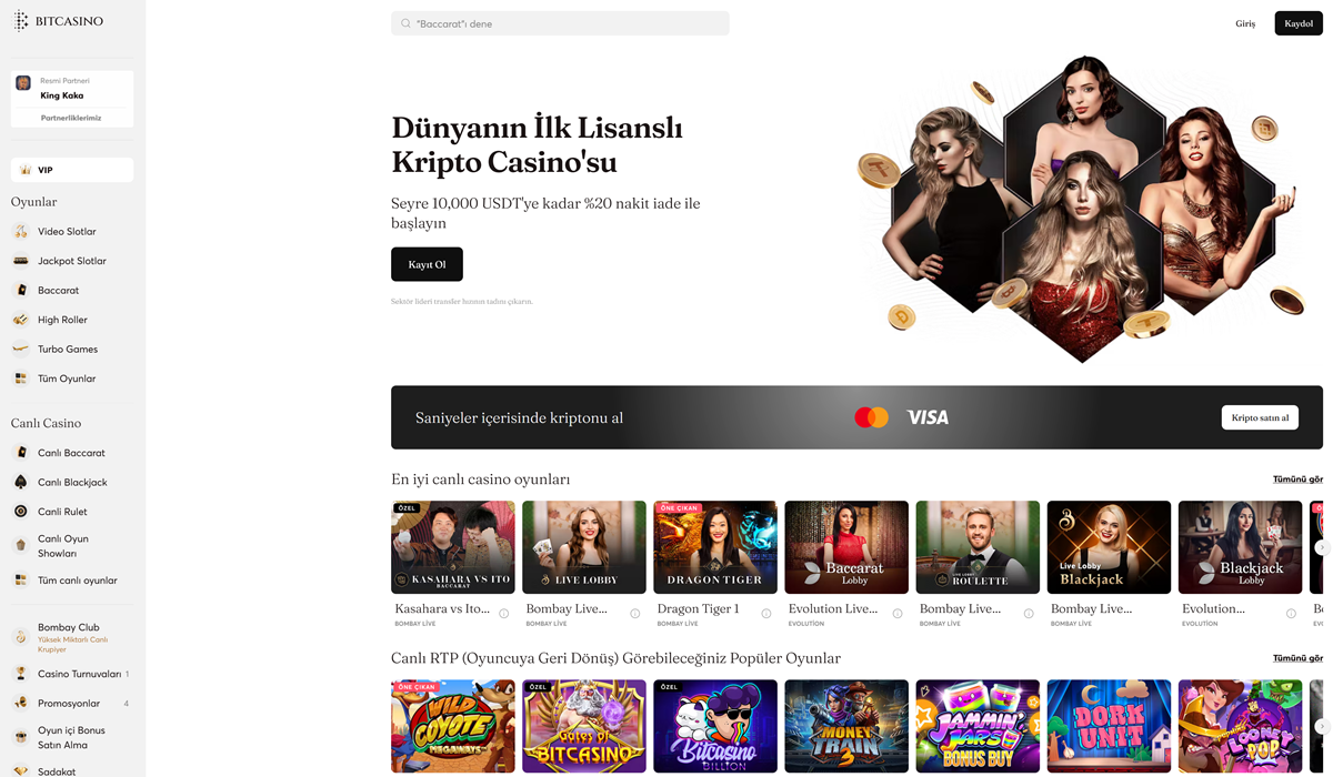 Bitcasino oyunlar